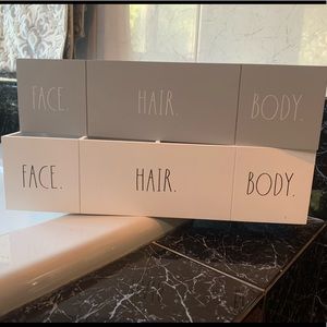 Rae Dunn Bathroom Organizers